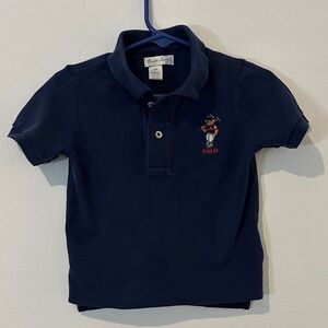 Polo by Ralph Lauren Kids 18 month boy  Polo Shirt - Navy with Red Logo